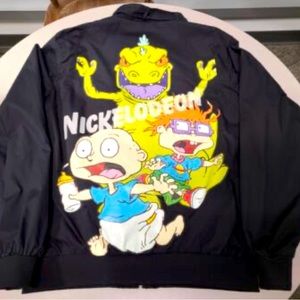 members only x nickelodeon high collar jacket
